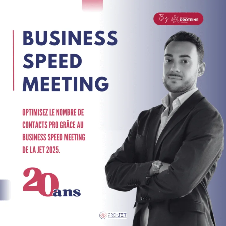 Session de réseautage dynamique au Business Speed Meeting JET
